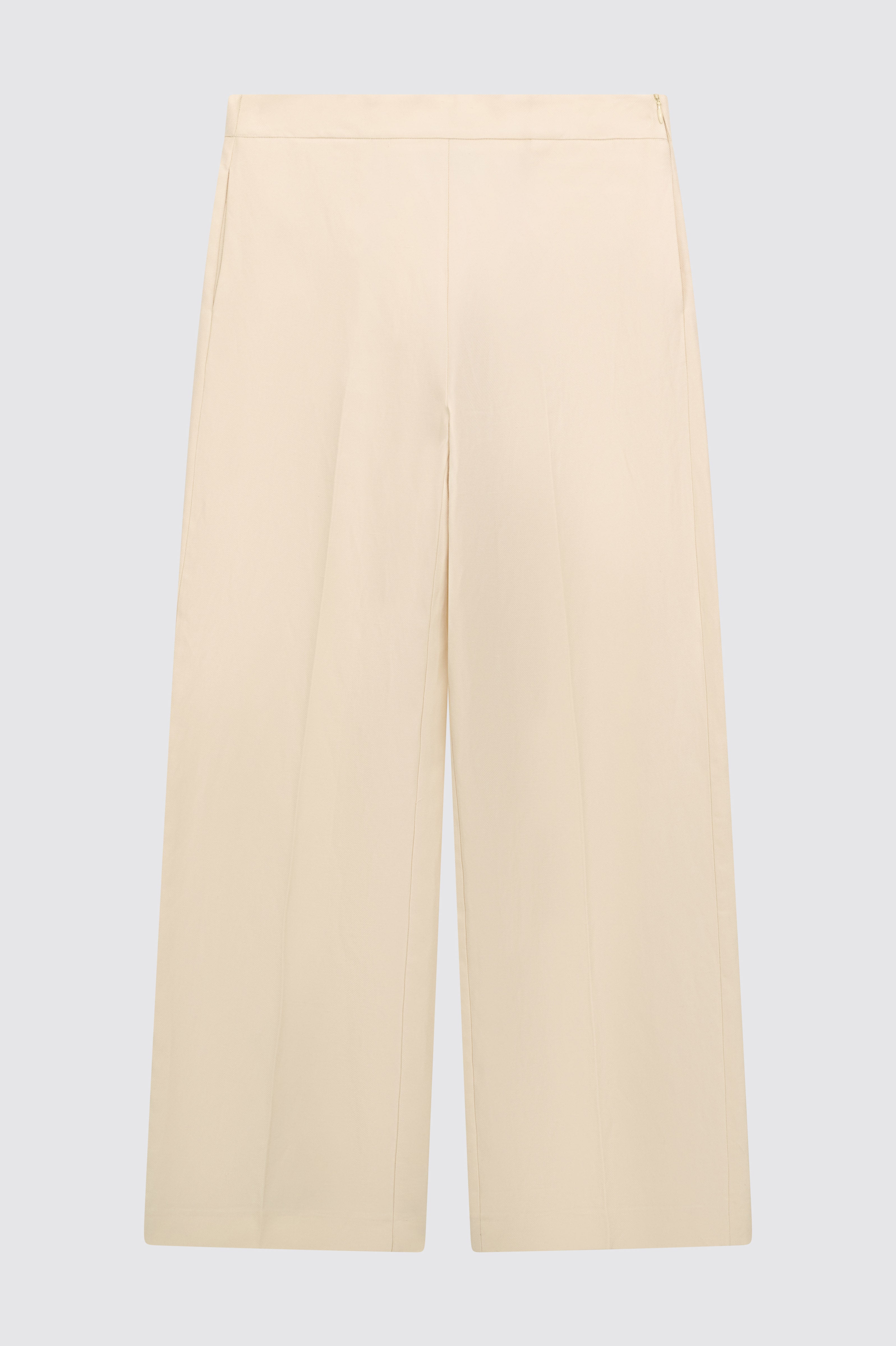 Liviana Conti Cesira pantalon droit viscose lin 38
