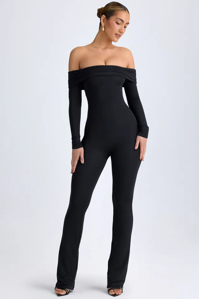 Oh Polly Jumpsuits combinaison Agnesa noire modal