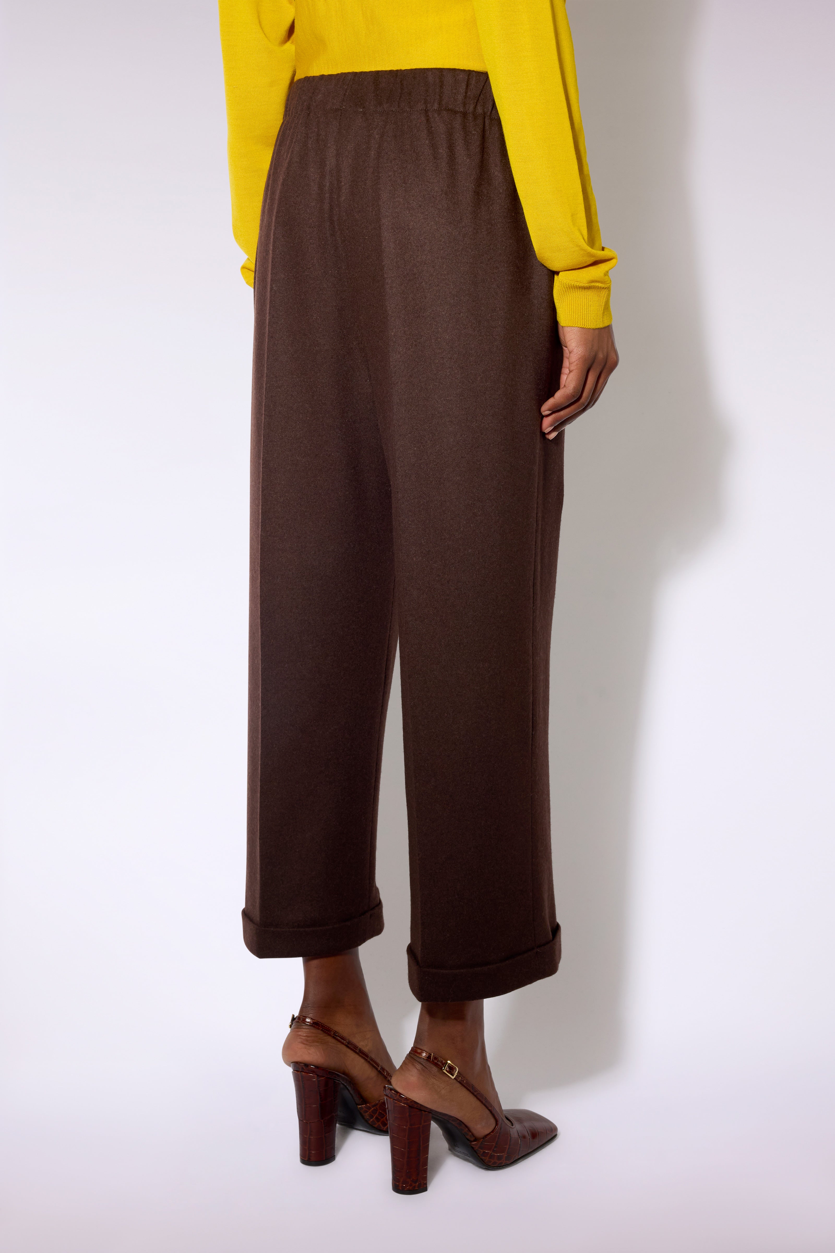 Liviana Conti Claude pantalon classique coloris Espresso
