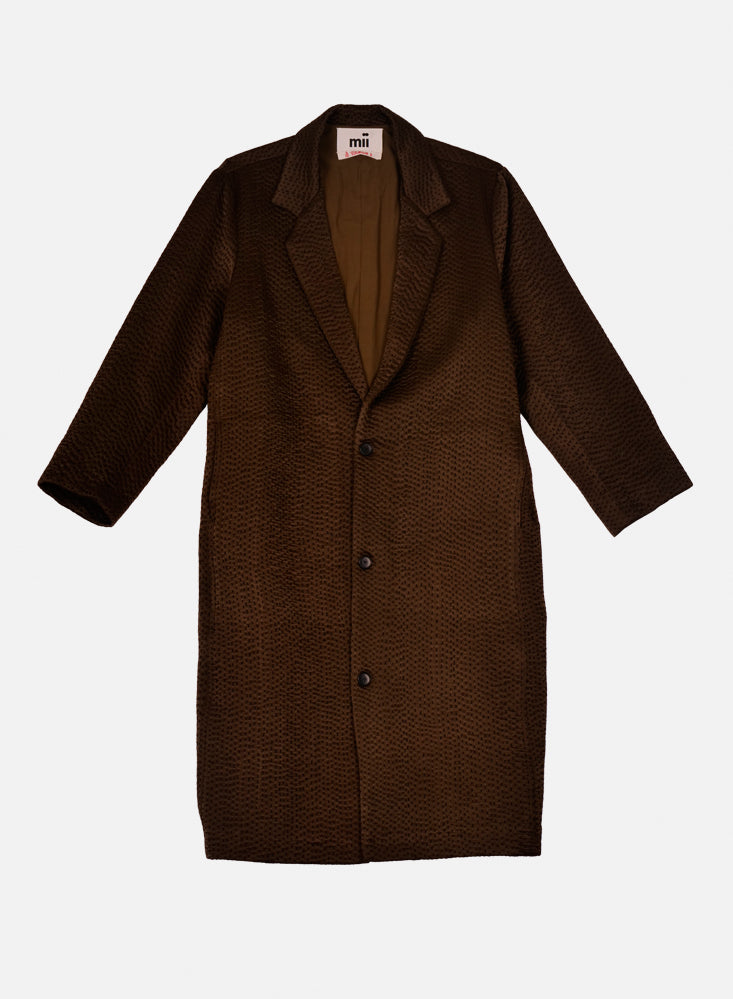 MII Mii à table Vinod Les Unis manteau homme uni