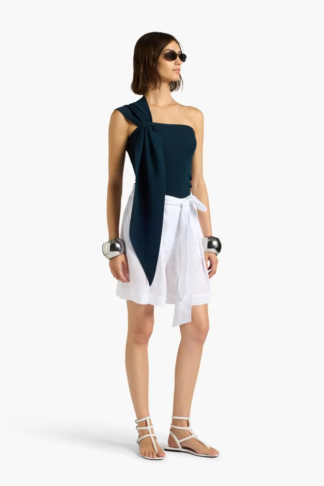 Liviana Conti Danica Top femme bleu XS viscose stretch
