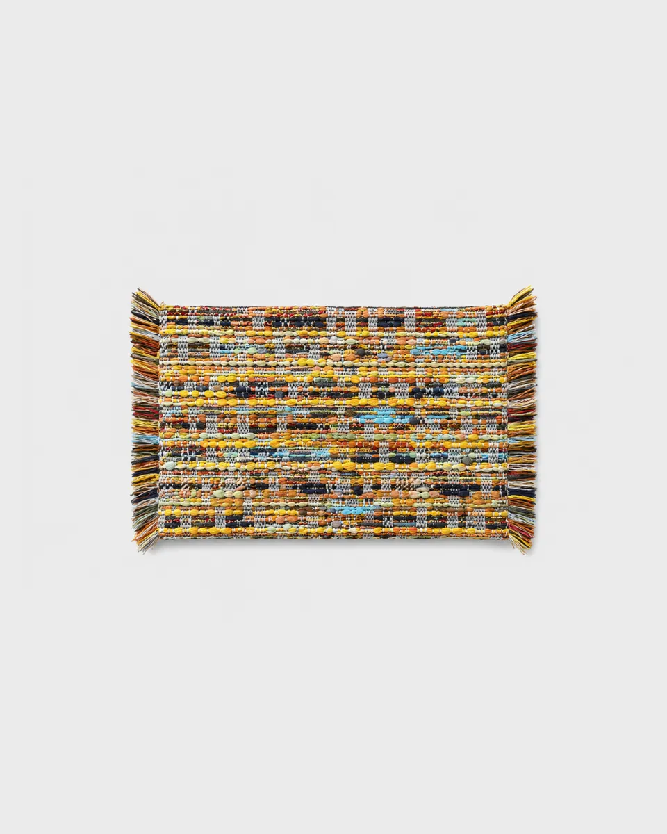 The Ethiquette Maison set rectangulaire Saint Tropez tweed