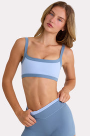 Oh Polly Bo+Tee Soft Active Brassière Sport Bleu Ciel