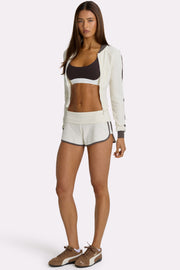 Oh Polly short éponge taille rabattue beige coconut