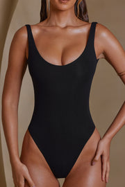 Oh Polly Reese 7248 Body Noir Col Plongeant Modal