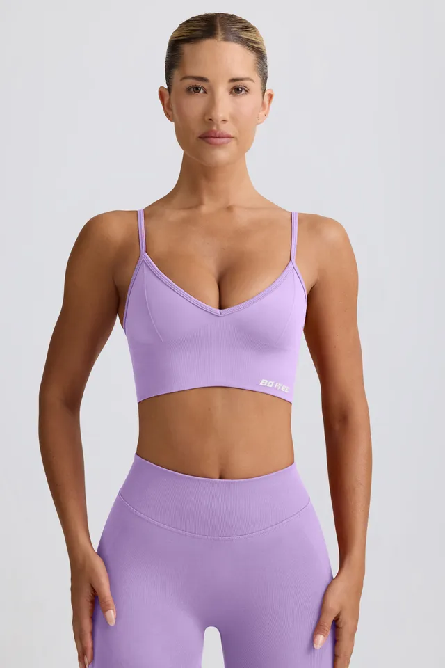 Oh Polly Define Luxe BT1134 brassiere sport lilas