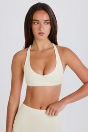Oh Polly Bo+Tee Crossback Brassière Crème BT2492