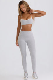 Oh Polly Bo+Tee Legging BT2088 gris taille mi-haute