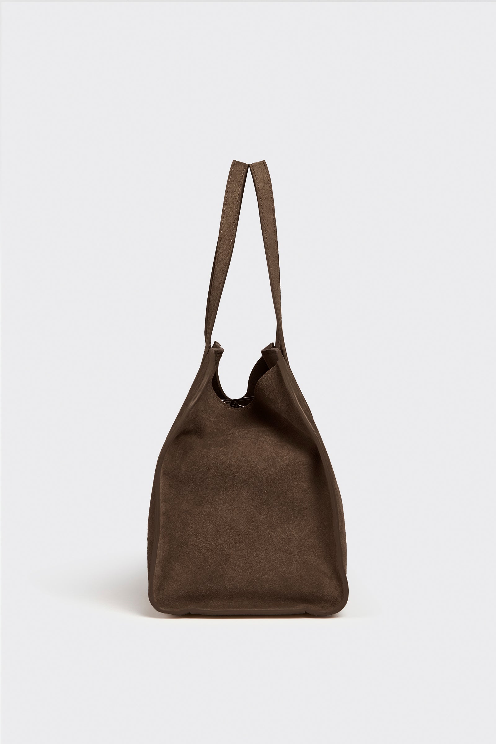 Liviana Conti Madison sac à main cuir suédé marron