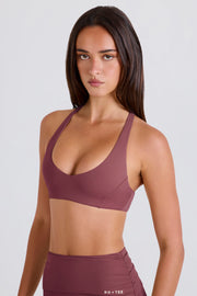 Oh Polly Bo+Tee BT2492 Brassière Sport Acai Col V