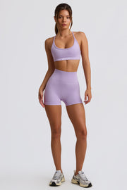 Oh Polly Super Sculpt BT02538 short sport lavande gainant