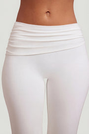 Oh Polly Hollis 6205 pantalon blanc modal mi-haute