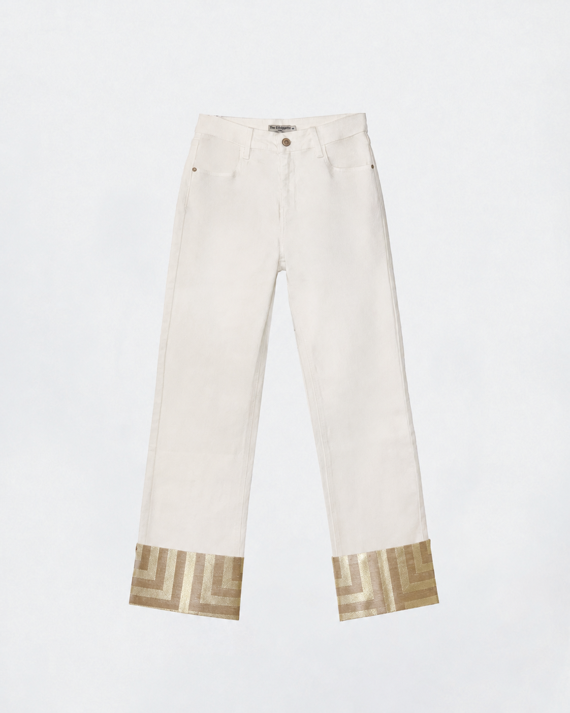 The Ethiquette Narcisse jean blanc Orphée denim taille M