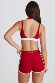Oh Polly Bo+Tee BT1659 mini short chili sport respirant