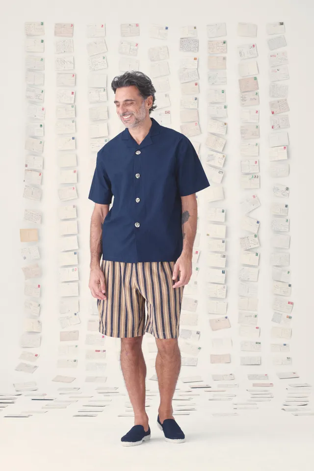 Mii en carte postale Bap Les Cyclades short coton taille M