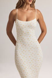 Oh Polly Dresses Salma robe longue fleurie modal