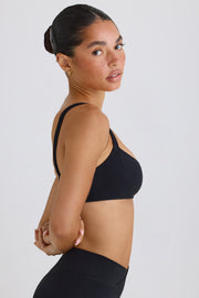 Oh Polly Bo+Tee brassière sport noire stretch