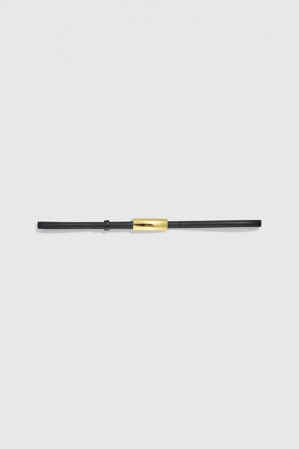 Liviana Conti Gliese ceinture cuir noire 85