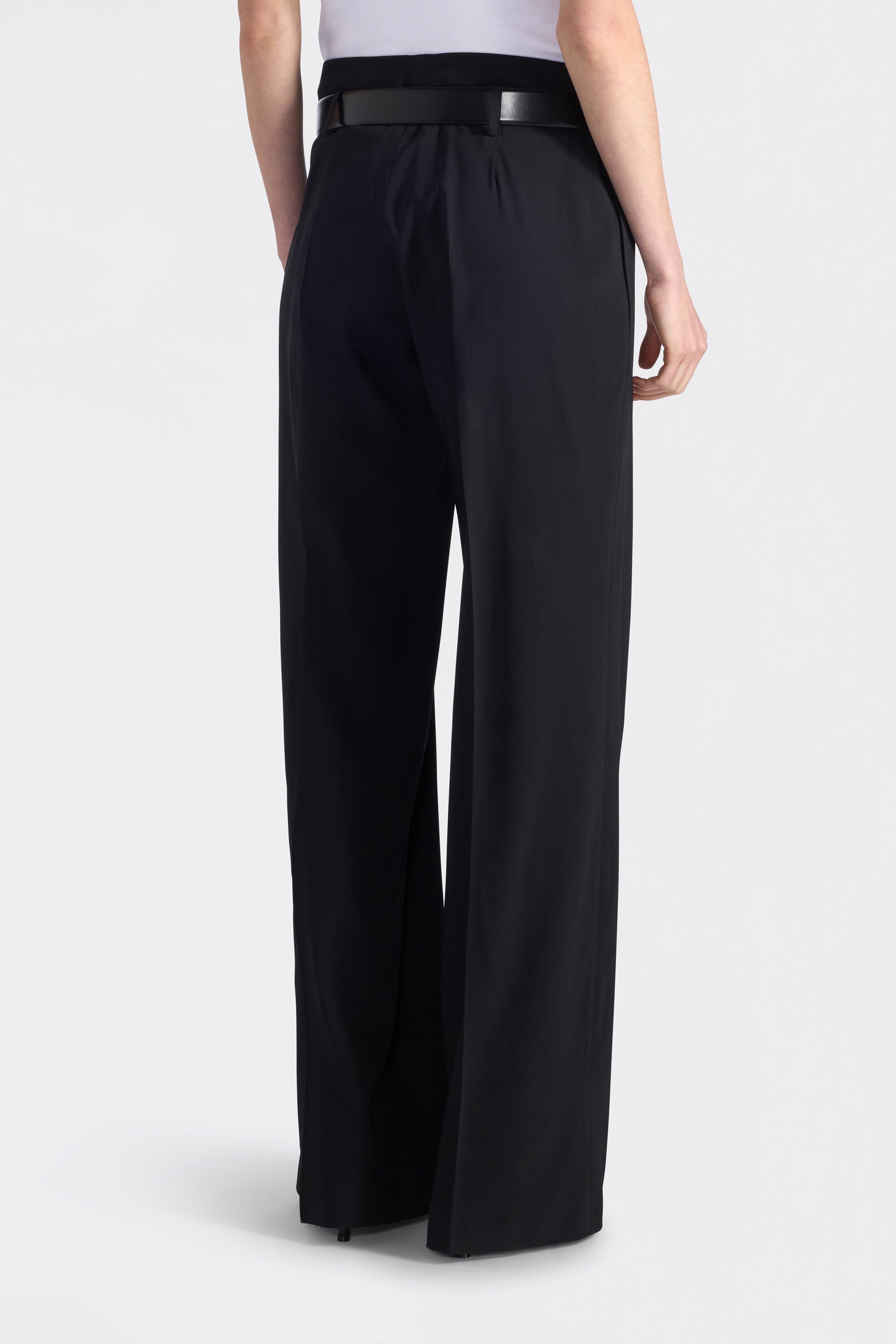 Liviana Conti Cooper pantalon droit noir 42