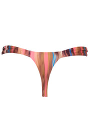 Oh Polly Swim Mele NS14832 bas bikini thong rayé