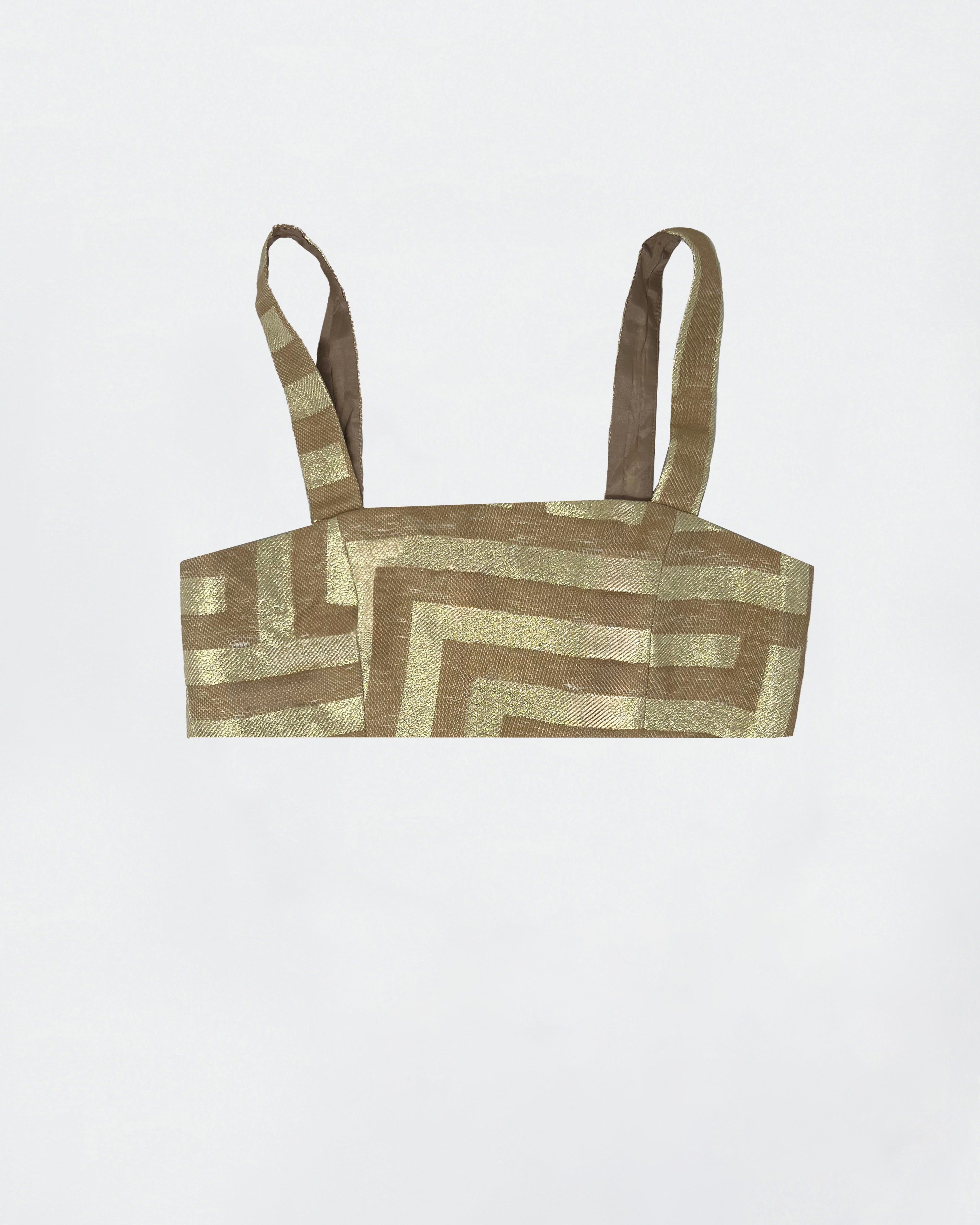 The Ethiquette Crop Top Orphée top jacquard bestseller
