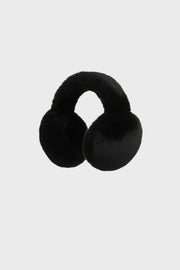 Bo+Tee Cache-Oreilles Fausse Fourrure Noire Hiver