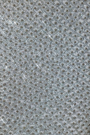 Oh Polly Embellished 12956 robe longue sirène argent Silver