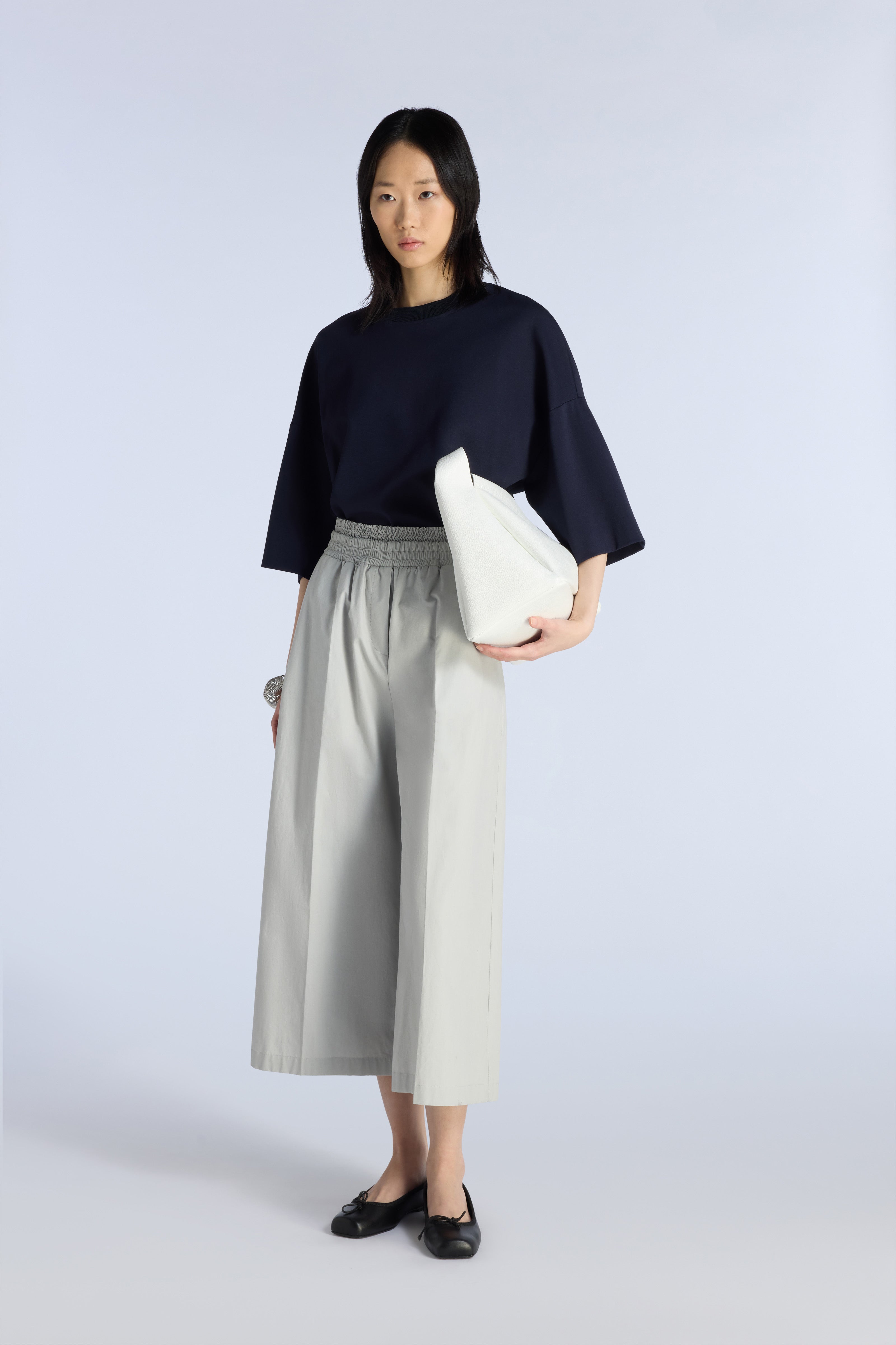 Liviana Conti Febe Blouse Punto Milano Notte Col Rond