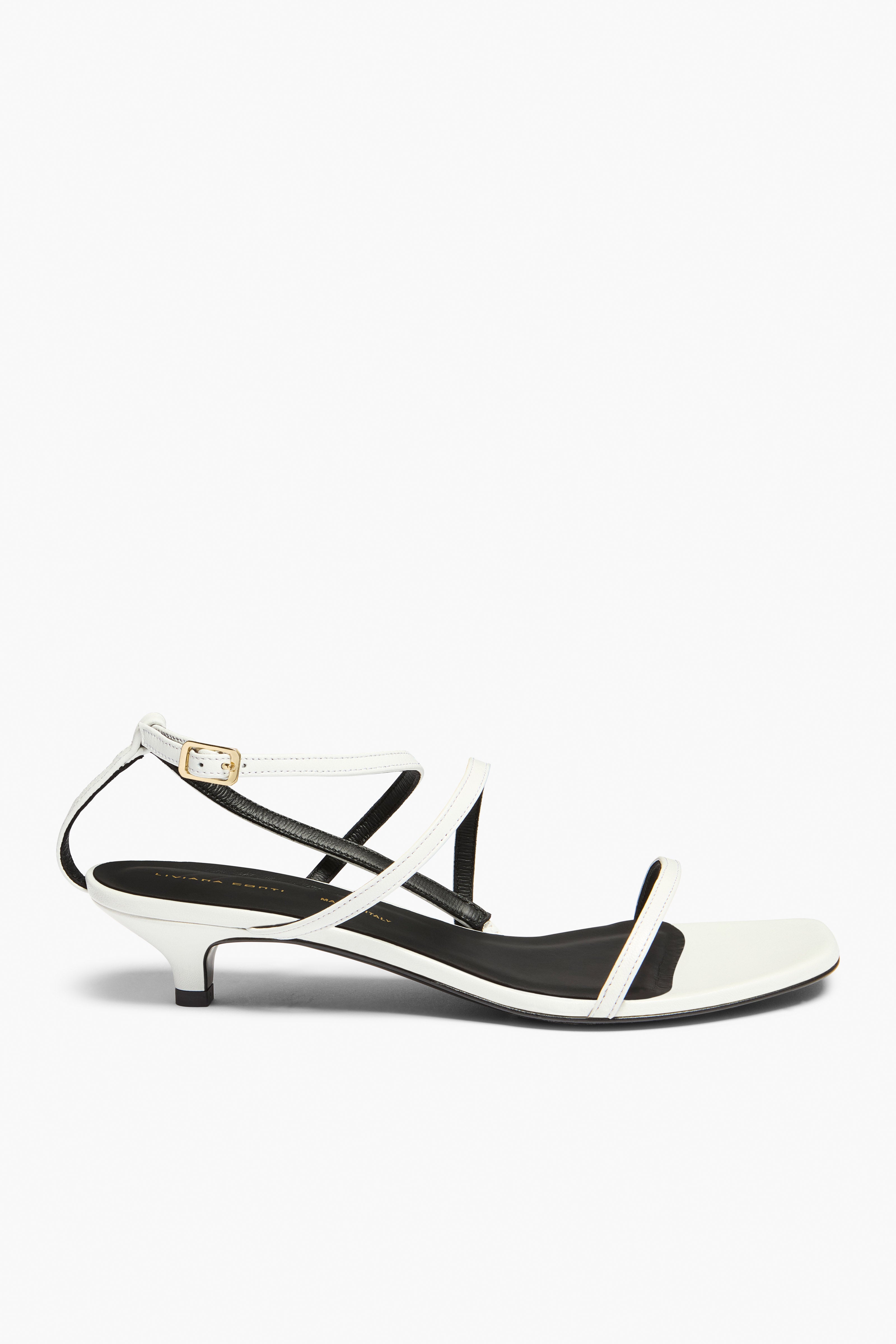 Liviana Conti Calzature Sandalo Rachele sandale blanc nappa 30 mm