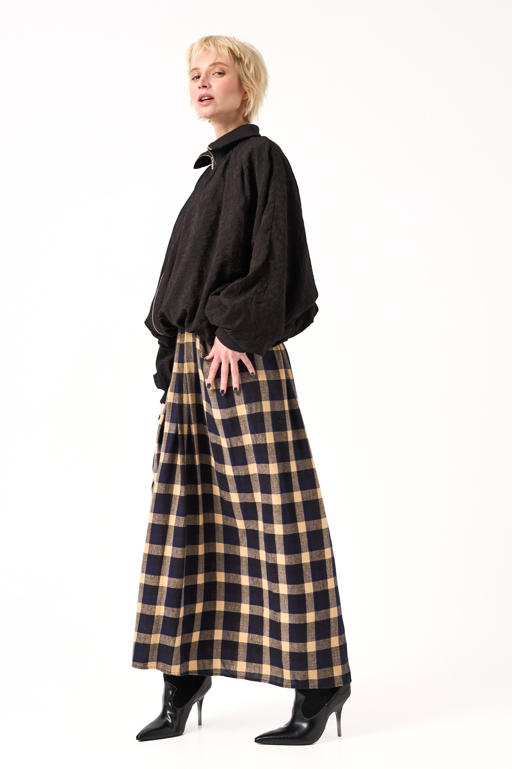 Chicosoleil Mako bomber noir viscose S