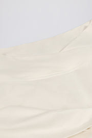 Oh Polly Bo+Tee Soft Active Mini Jupe-Short Vanille