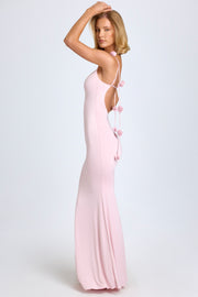 Oh Polly Aldona 8002 robe longue blush col coeur