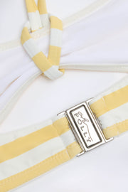 Oh Polly Cascais NS0990 haut bikini citron