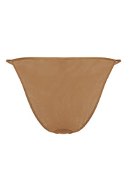Oh Polly Swim Intimates 6133 Culotte String Bikini Almond Mesh