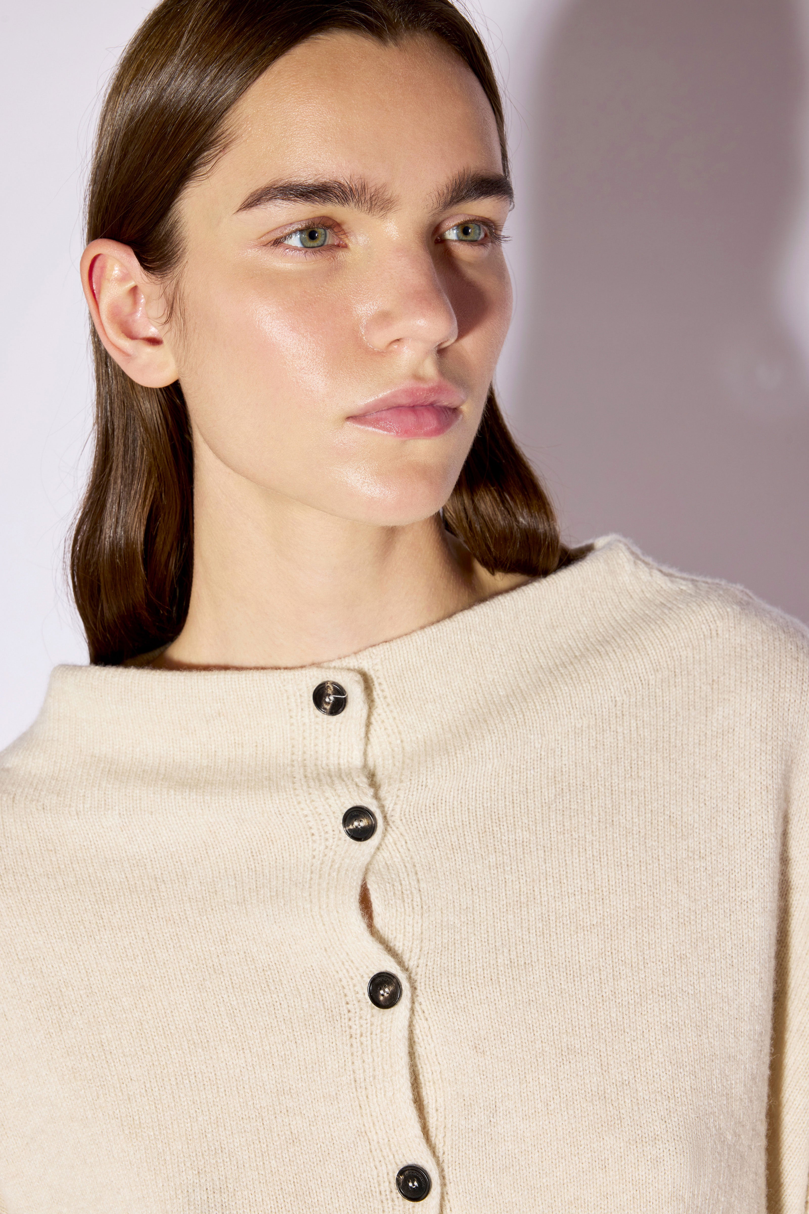 Liviana Conti Cindy cardigan beige cachemire