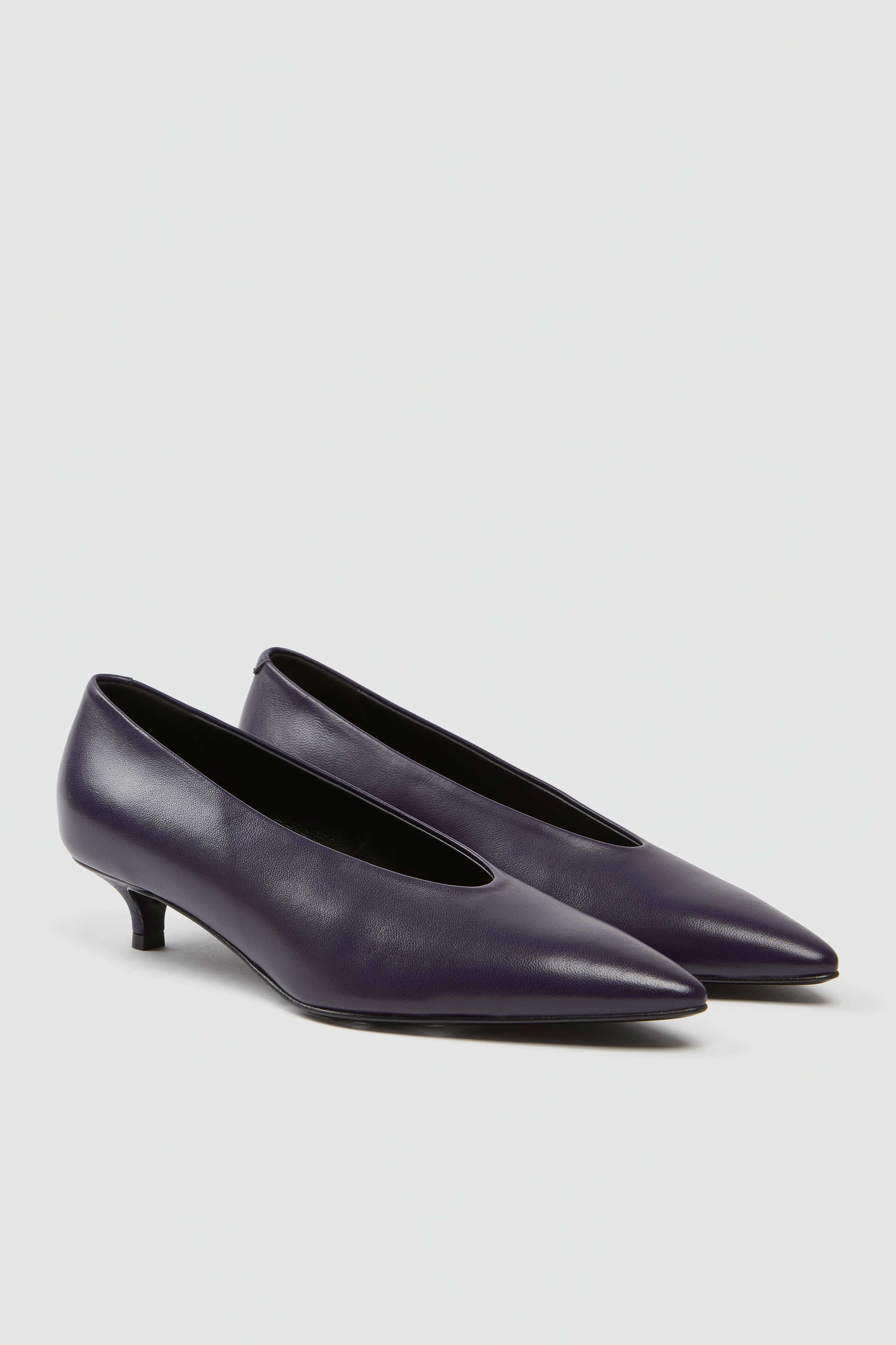 Liviana Conti Clara escarpin cuir myrtille 36-41