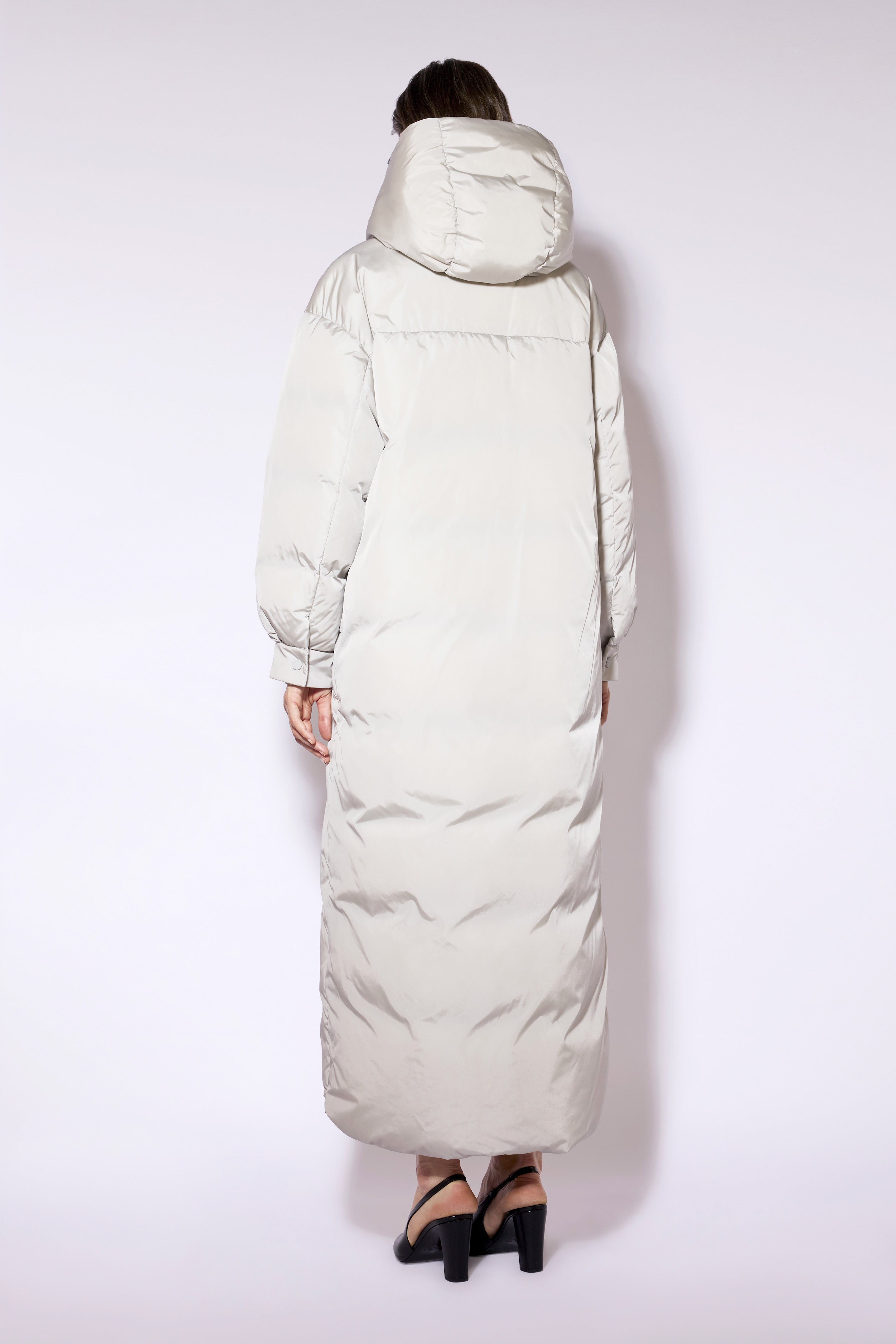 Liviana Conti Horace doudoune longue noire M nylon