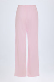 Oh Polly Trousers Libby pantalon baby pink 14245 coton