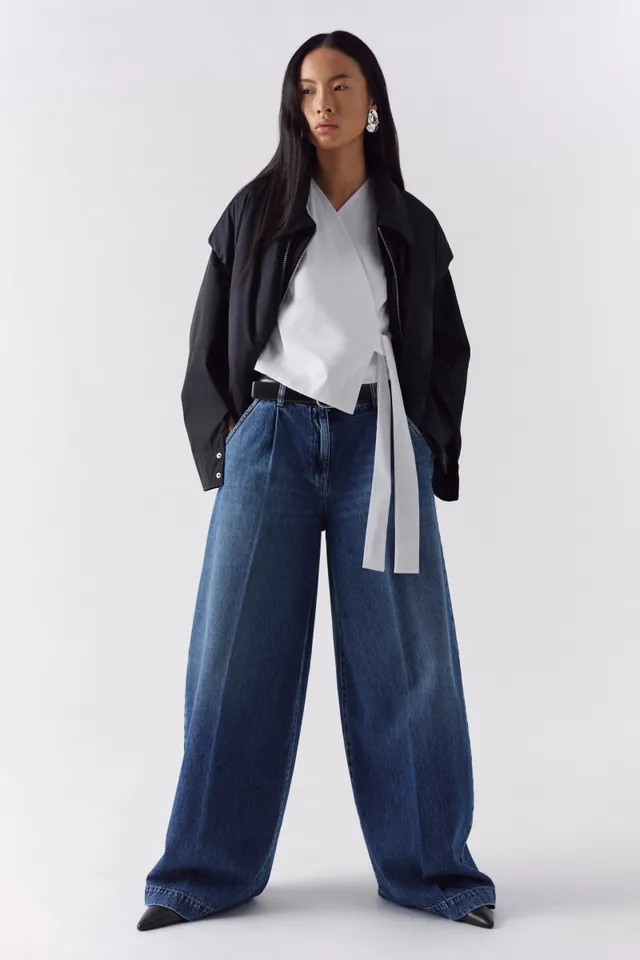 Liviana Conti Zachary jean large mid blu denim