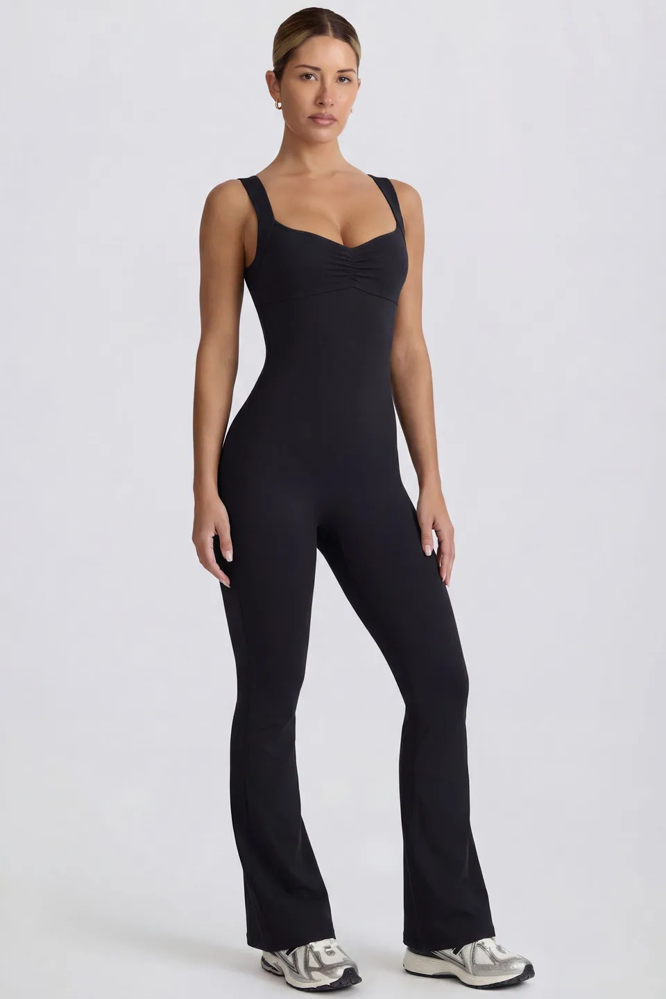 Oh Polly Bo+Tee BT11255 combinaison noire dos nu