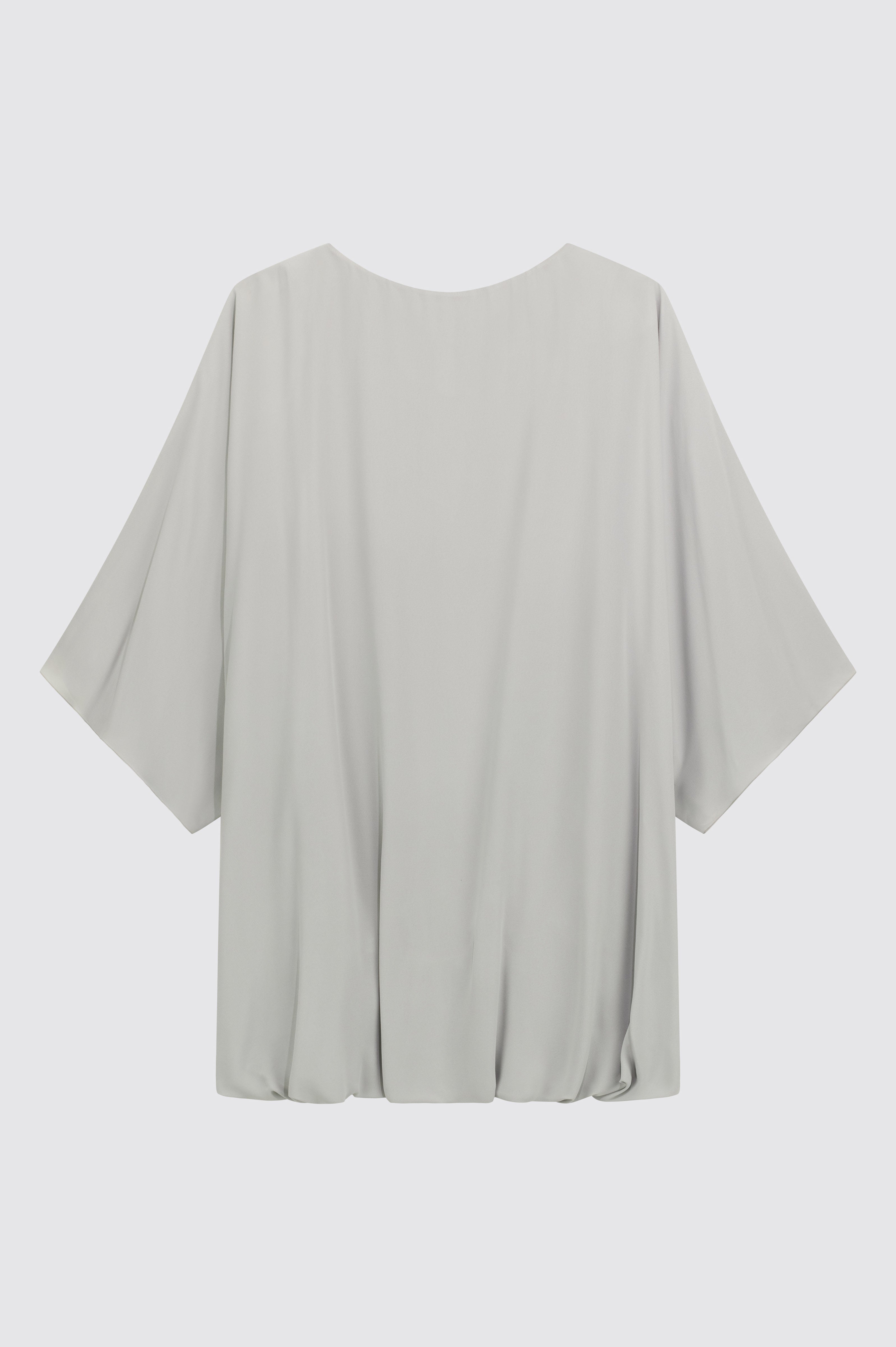 Liviana Conti Henriette Robe Courte Georgette Brezza Manches Longues