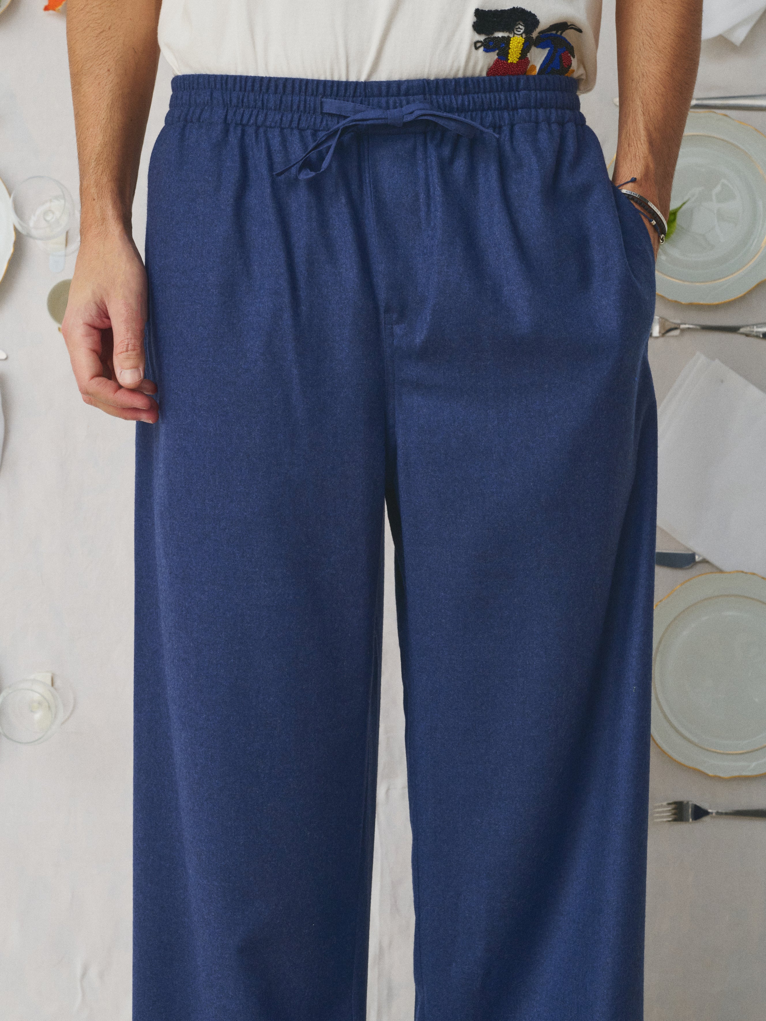 Mii à table Pantalon Louis Les Unis pantalon homme uni