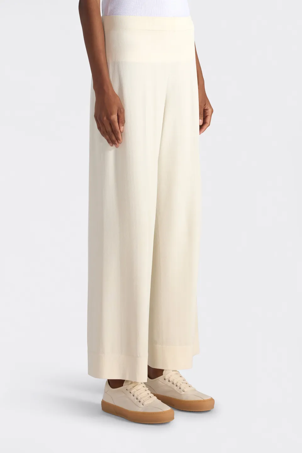 Liviana Conti Mina pantalon large Brezza viscose stretch