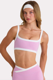 Oh Polly Bo+Tee brassière sport rose sweet