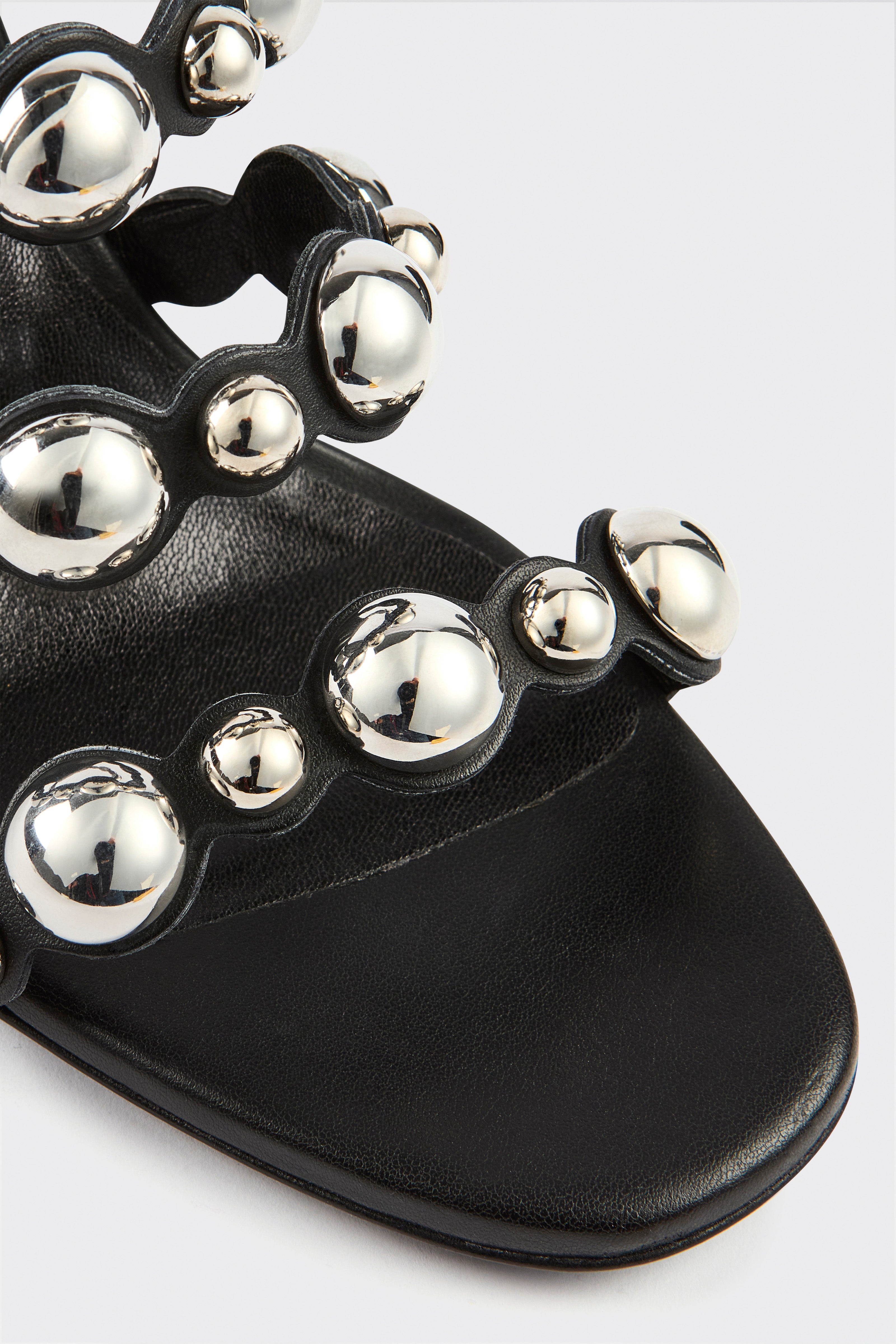 Liviana Conti Dasia mules nappa noir 38