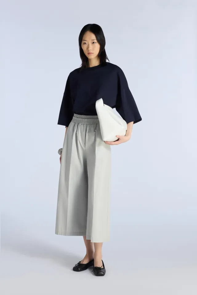 Liviana Conti Febe Blouse Punto Milano Notte Col Rond