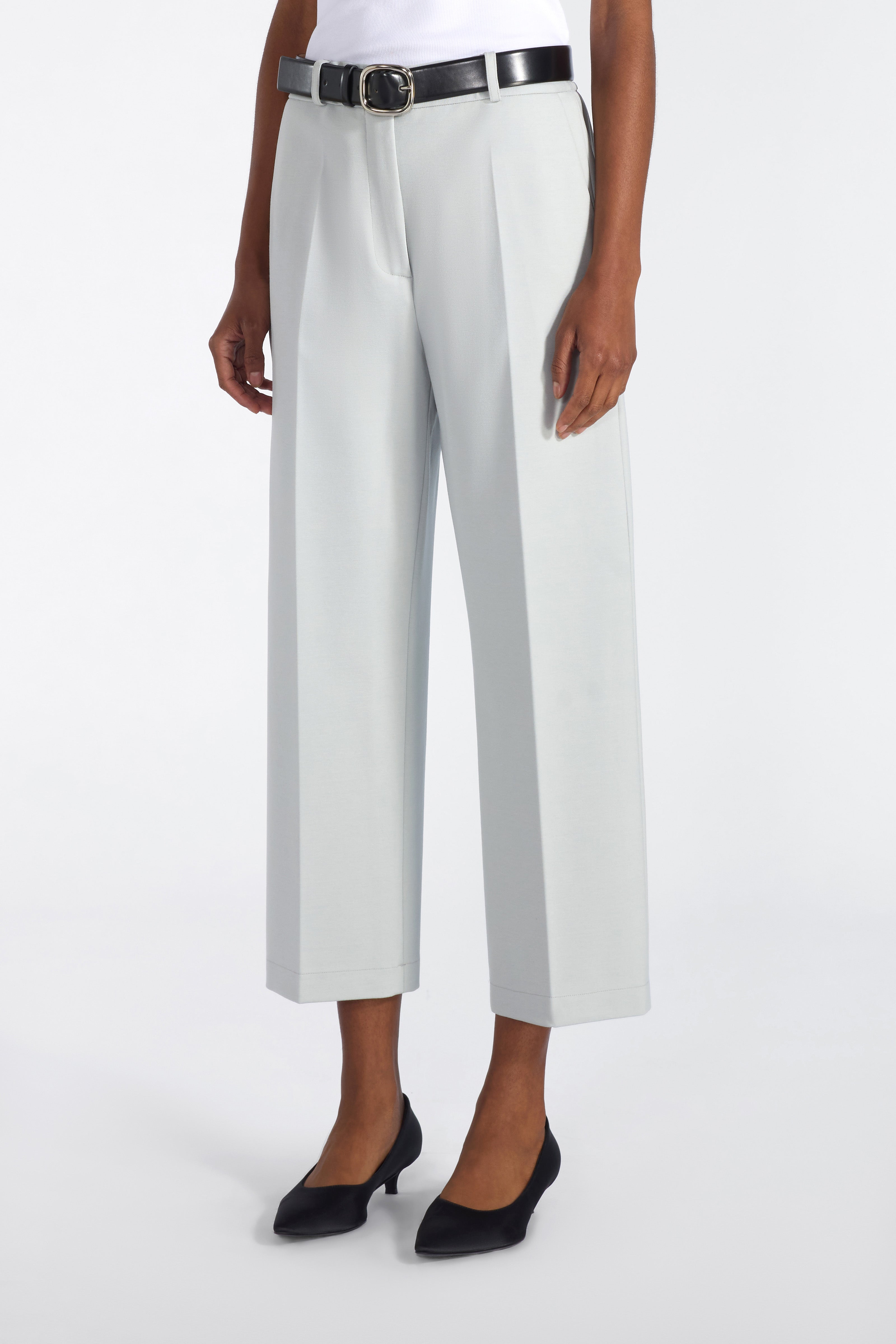 Liviana Conti Pantaloni Danny pantalon droit noir 38-48