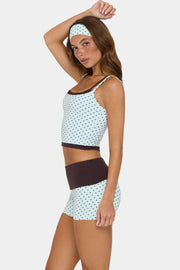 Bo+Tee débardeur double menthe chip actif stretch bretelles
