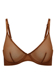 Oh Polly Base Layers soutien-gorge marron mesh