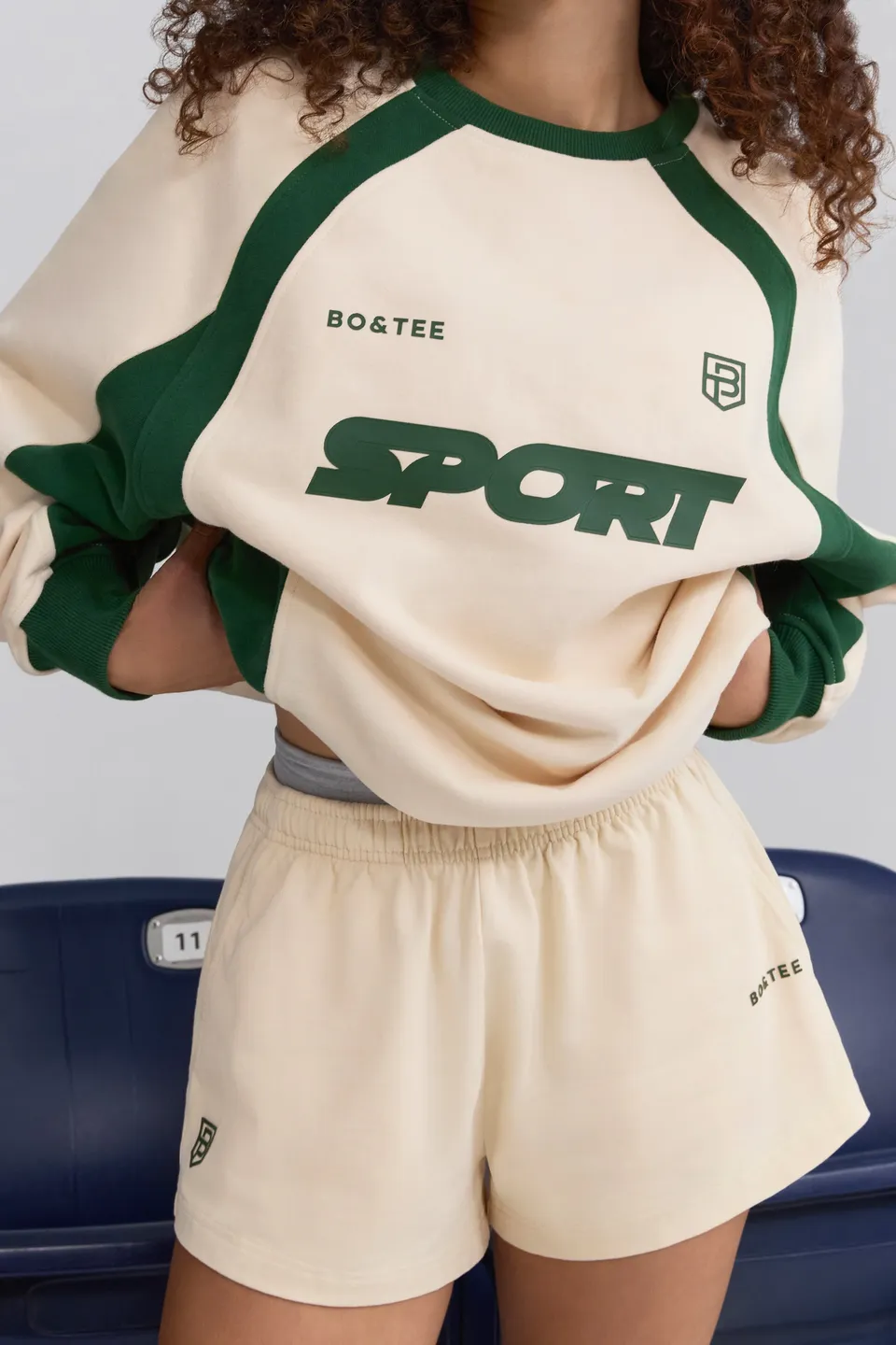Oh Polly BT1190 mini short coton marbré taille élastique